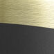 Appalachian 1 Light 8 inch Black Antique Brass Sconce Wall Light in Matte Black